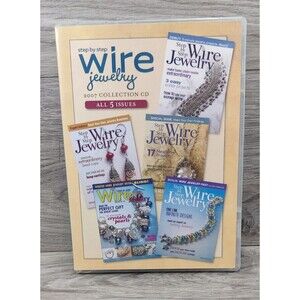 Step by Step Wire Jewelry 2007 Collection CD 5 Issues-Pre-owned.